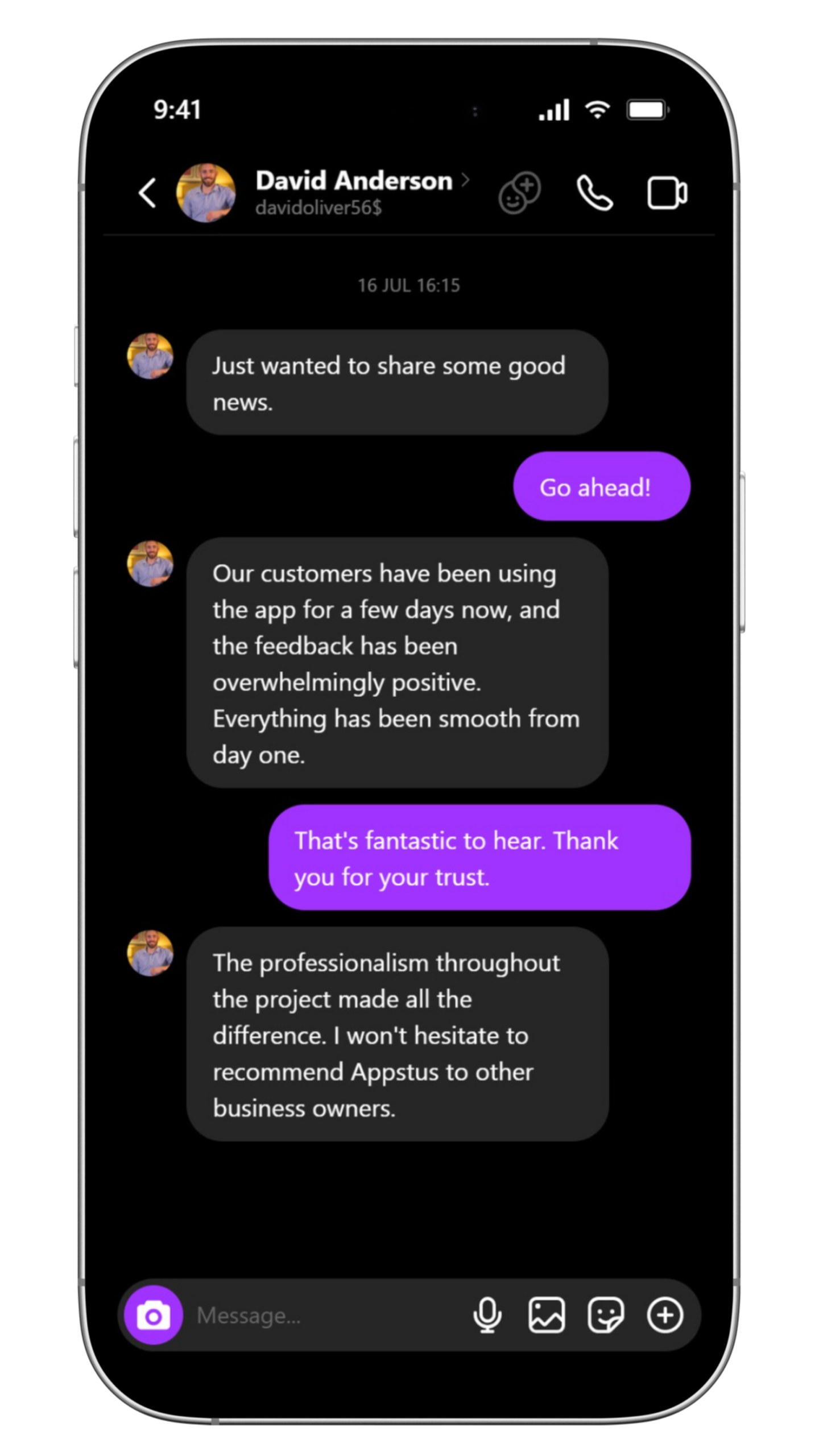 Client Testimonial 2